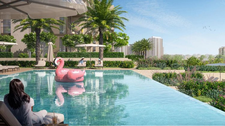 阿联酋迪拜酋长国迪拜约¥227～527万迪拜房产：迪拜山庄，公园景观公寓，靠近学校和医院新房公寓图片