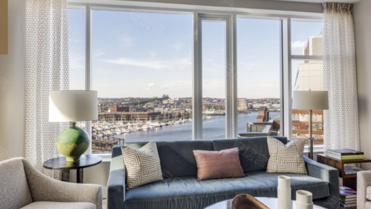 美国马萨诸塞州波士顿约¥969万波士顿码头100号悦庭公寓新房公寓图片