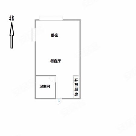 尚文苑1室1厅1卫28.96㎡东18.1万