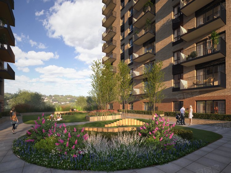 英国大伦敦布伦特区约¥373万温布利花园公馆-低持有资本-高品质节能公寓新房公寓图片