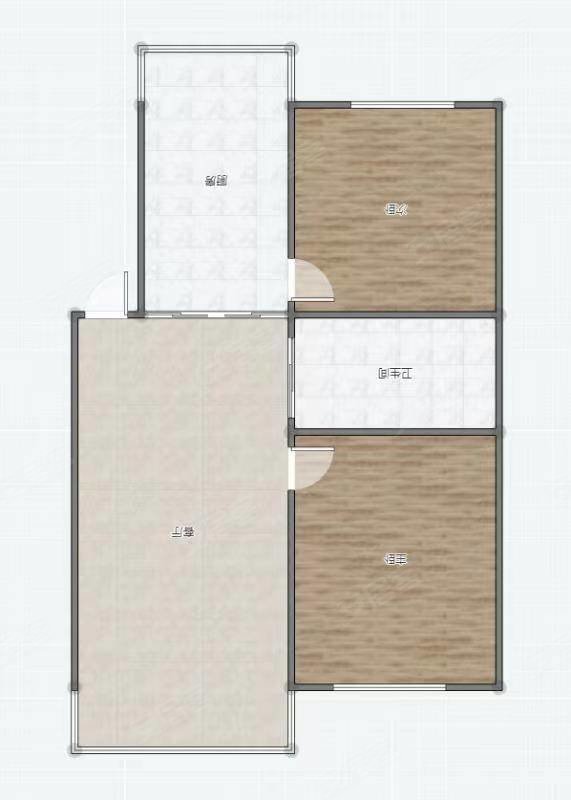 港傲隆富宫2室1厅1卫102.4㎡南北53万