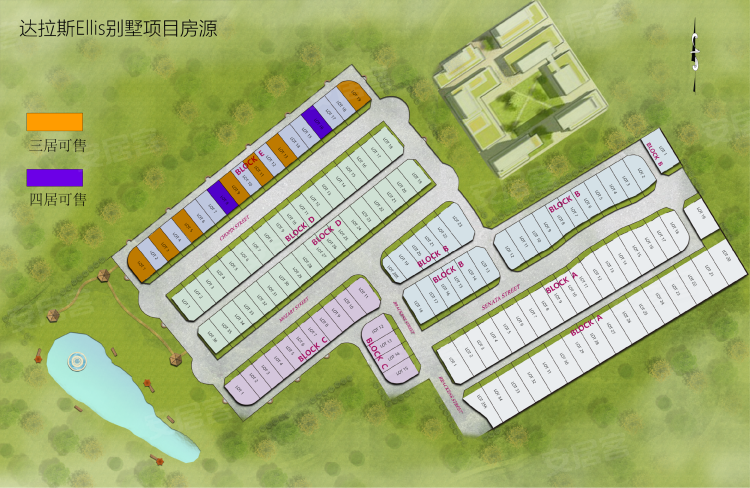 美国得克萨斯州奥斯汀约¥246万达拉斯南部 热地独栋别墅——Ellis新房独栋别墅图片