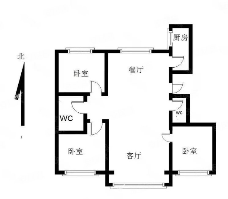 格兰山水(二期北区)3室2厅2卫124.39㎡南379万