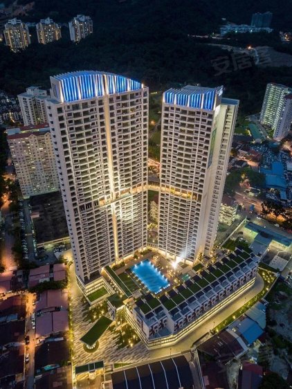 马来西亚槟城约¥140～161万槟城豪华公寓-晴空苑，单价1.05万元/平起近飞优国际学校！新房公寓图片