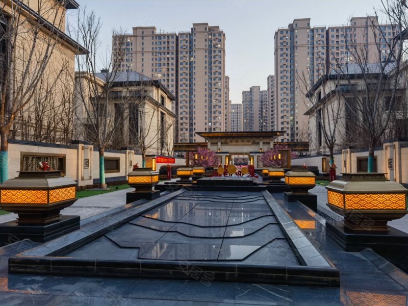 中实玺樾府3室2厅2卫 一梯一户 大落地窗 精装修 独立门厅,中实玺樾府