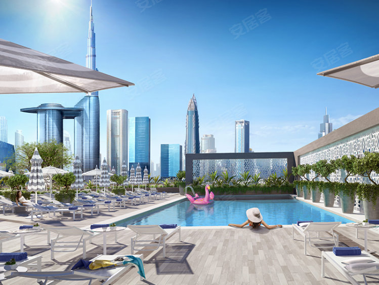 阿联酋迪拜酋长国迪拜约¥136～144万迪拜 罗夫城市漫步酒店 （Rove City Walk）新房酒店公寓图片