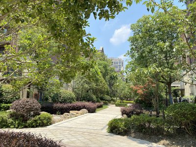 绿地江南华府小区图片相册,苏州绿地江南华府实景图,室外图,小区配套