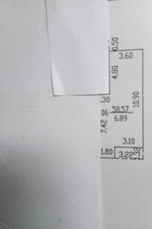 禹南中区家属院2室1厅1卫58.57㎡南北11万