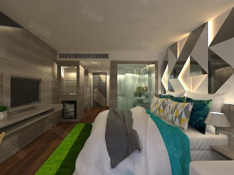 泰国清迈府清迈约¥46万清迈 新概念123项目 （The New Concept 1新房酒店公寓图片