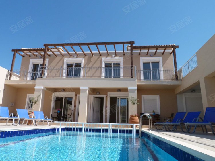 希腊约¥222万希腊克里特岛蔚蓝海滩别墅 度假/自住新房独栋别墅图片