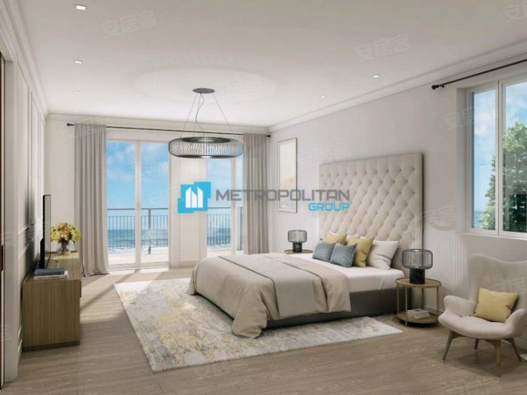 阿联酋迪拜酋长国迪拜约¥1727万真正的转售|全海视图 I 多个选项二手房公寓图片