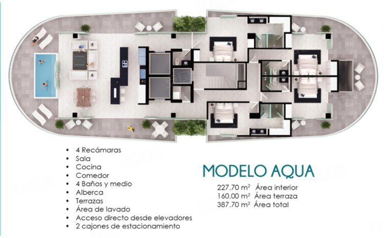 墨西哥约¥345万MexicoMazatlanav. del marApartment出售二手房公寓图片