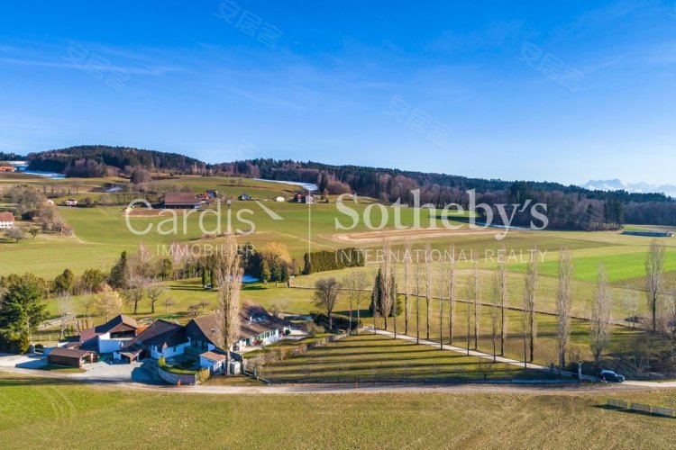 瑞士约¥2523万非典型农舍，在农村有大片地块二手房公寓图片