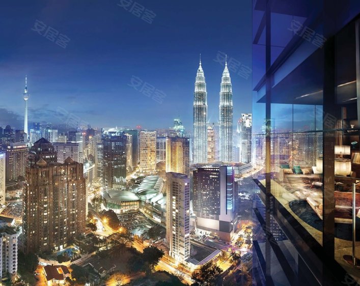马来西亚吉隆坡约¥338万吉隆坡豪景园Eaton Residences~CBD新恒产新房公寓图片