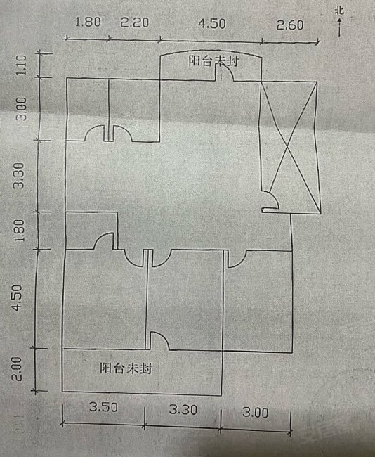 辽原公寓3室1厅2卫136㎡北46万