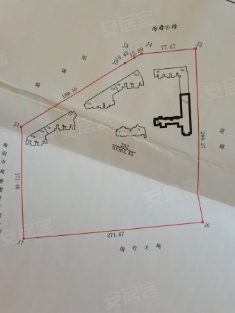 海鲁嘉园2室1厅1卫92.49㎡南25万