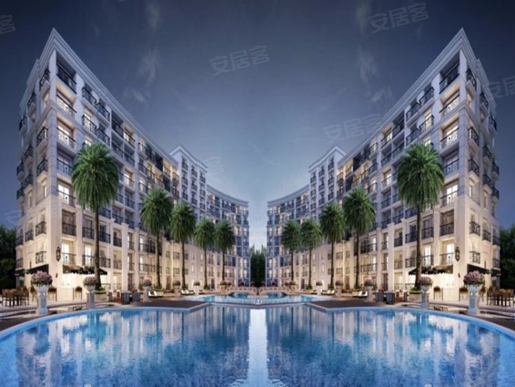 泰国春武里府芭提雅约¥46万泰国丨芭提雅 Olympus水岸公寓新房公寓图片