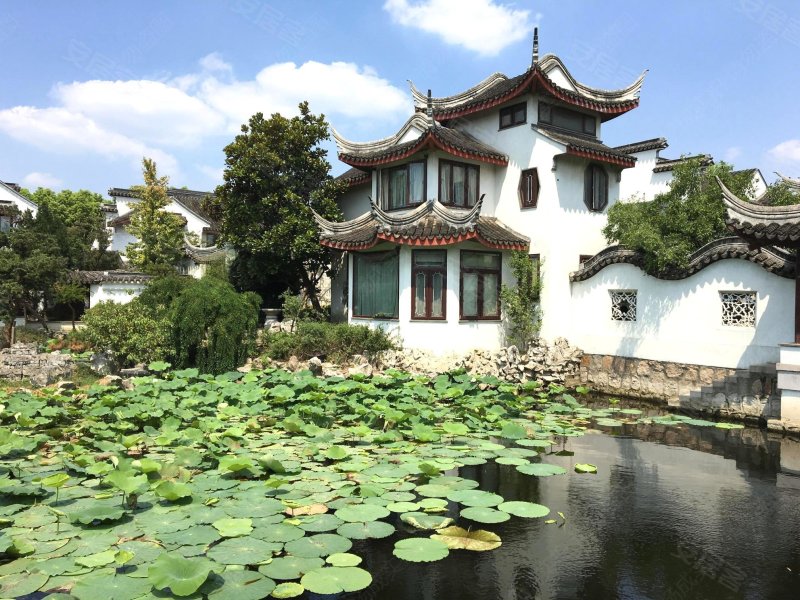 新出实拍好房新装修满五江枫园中式园林独栋带大院子