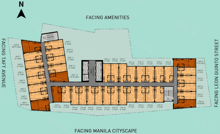 菲律宾马尼拉大都会马尼拉约¥67万马尼拉大都会网红盘梦想城Plumeria新房公寓图片