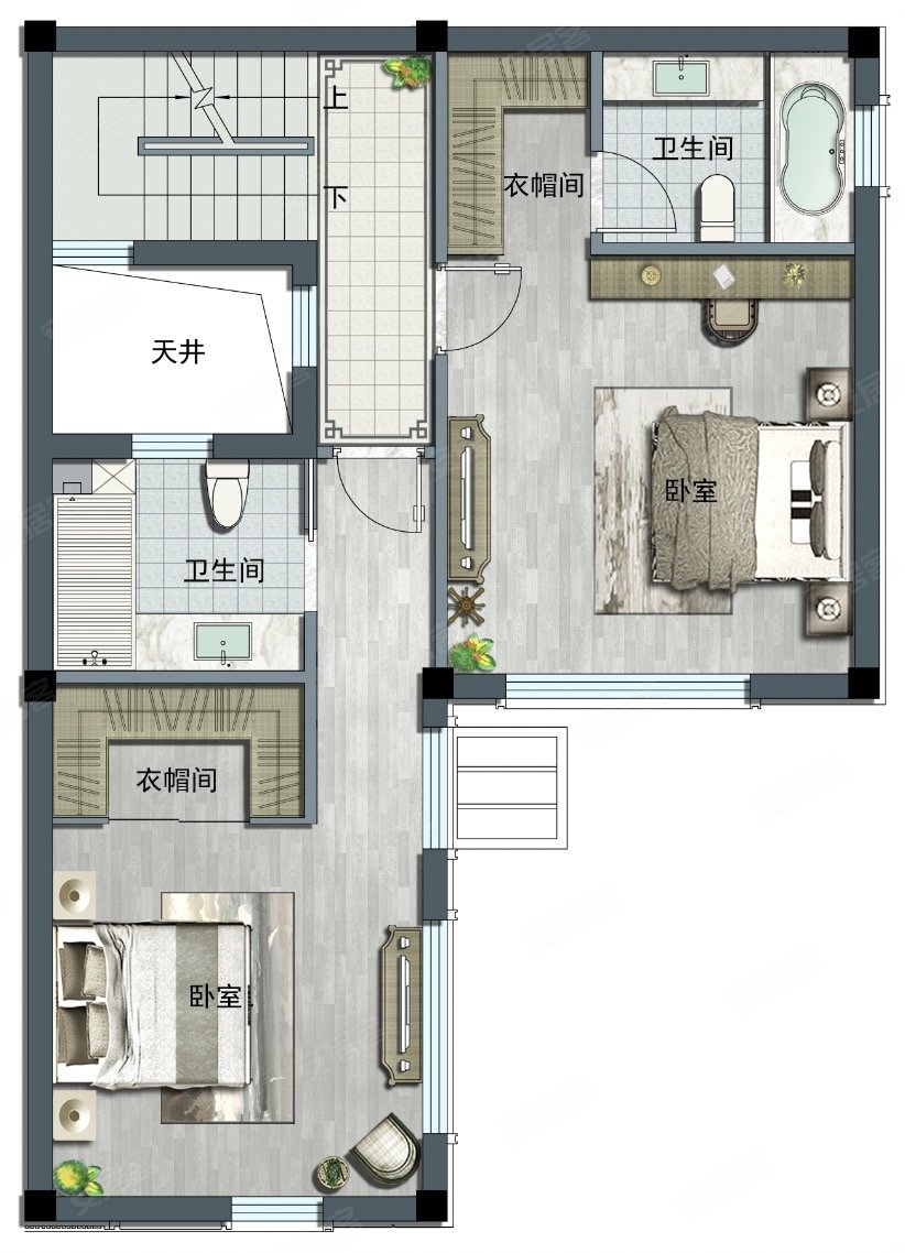 龙山观邸户型图图片