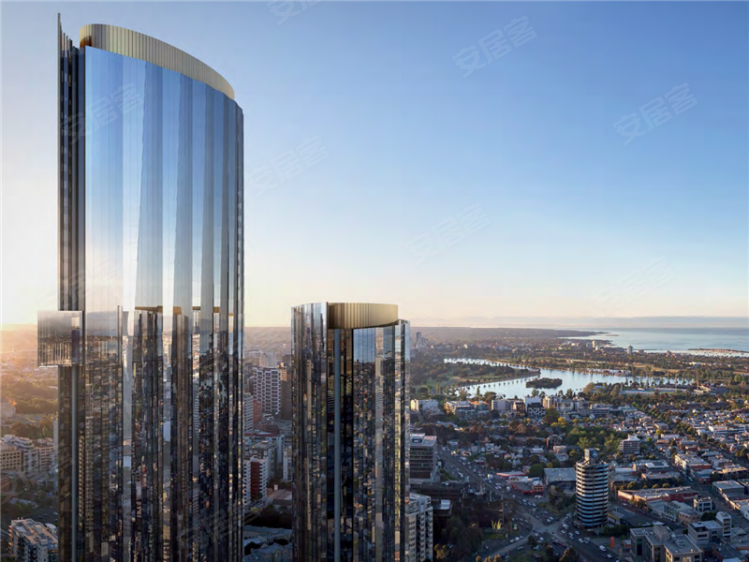 澳大利亚维多利亚州墨尔本约¥330～452万国际核心地段 城市新枢纽新房公寓图片