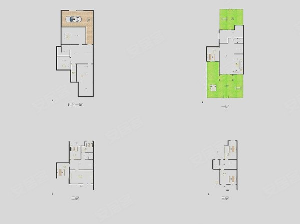 爱伦坡(别墅)5室3厅3卫340㎡南北678万