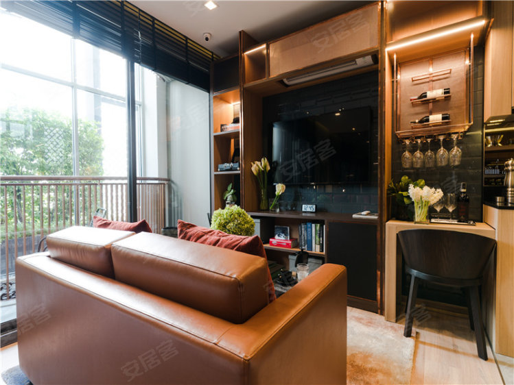 泰国曼谷约¥194万54万拎包入住日式傍水惬意住宅新房公寓图片