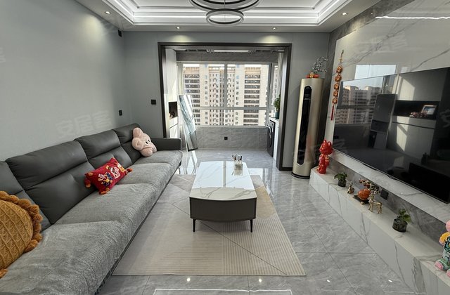 河西功臣御苑 婚房新装修 家具家电全留 有本可分期 没有连廊