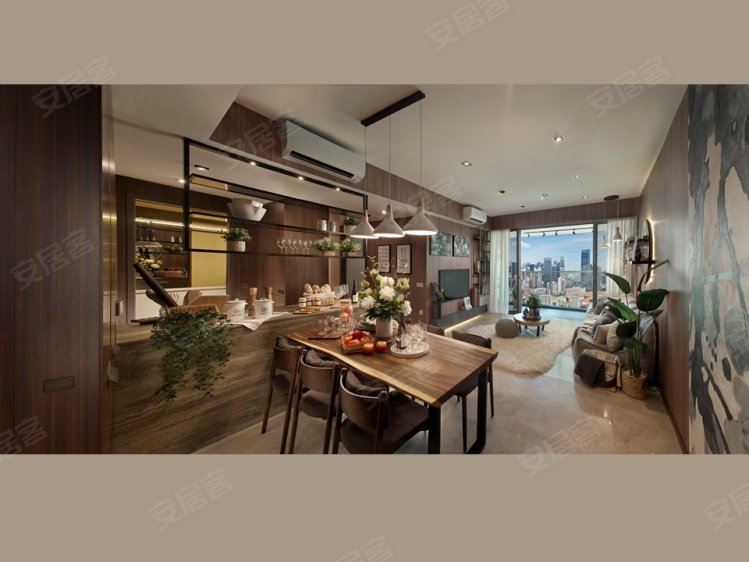 新加坡约¥510～1661万万宝轩One Pearl Bank新房公寓图片
