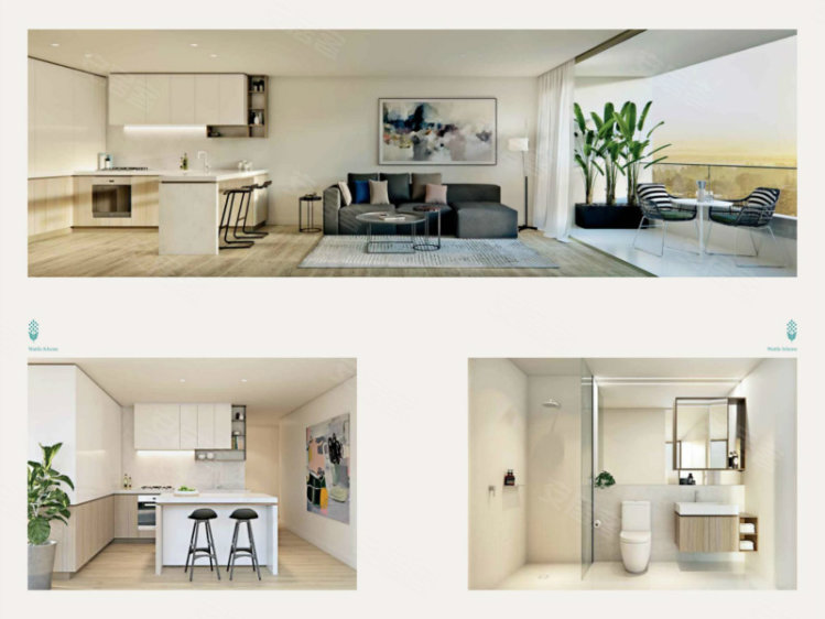 澳大利亚维多利亚州墨尔本约¥296万Botanic新房公寓图片