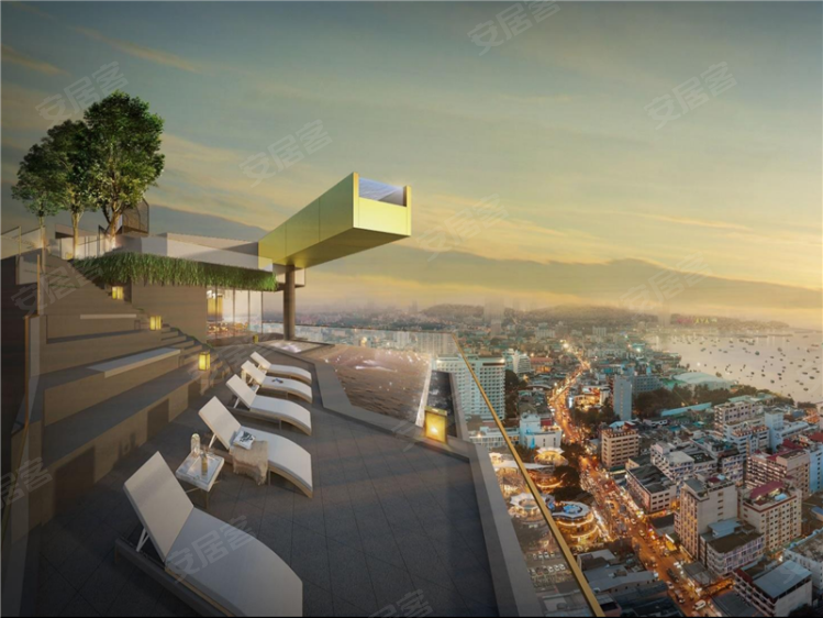 泰国春武里府芭提雅约¥99万27万入住核心公寓，尽享 海景与繁华都市新房公寓图片