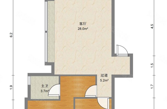 绿都云和湖3室2厅106㎡465万二手房图片