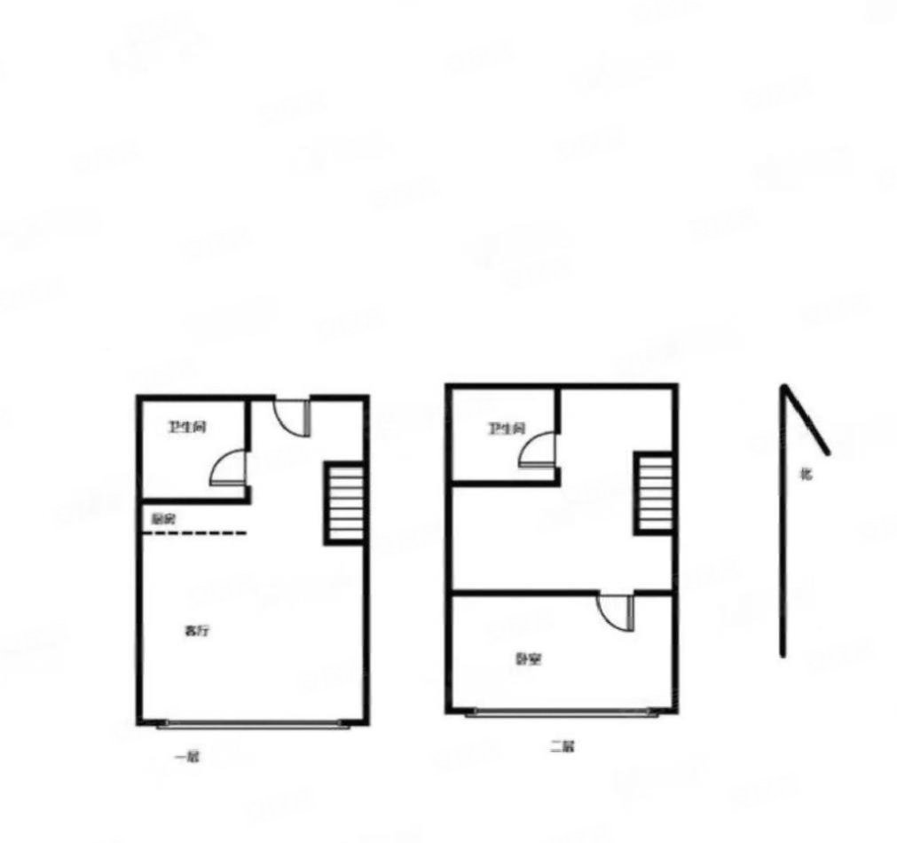 锦悦嘉苑户型方正卧室朝南带阳台户型通透客厅宽敞