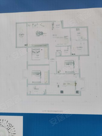 文源居小区3室2厅1卫108㎡西南27万