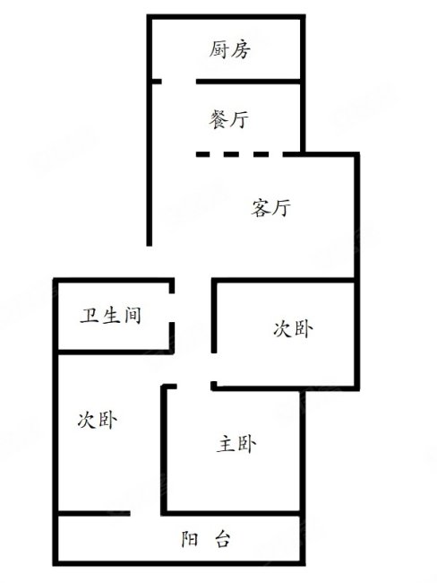 居安小区3室2厅1卫115㎡南49万