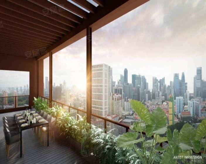 新加坡邮区亚历山大 联邦约¥816万新加坡中国城鼎瑞苑The Landmark城市公园就在家门口新房公寓图片
