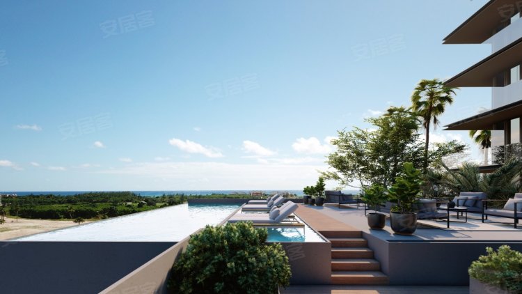 多米尼加约¥142万惊人的高尔夫景观度假村公寓 1-BR + 家庭房二手房商铺图片