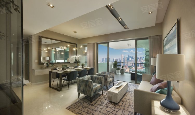 新加坡约¥2640万圣多马士八号~新加坡永久产权 豪宅新房公寓图片