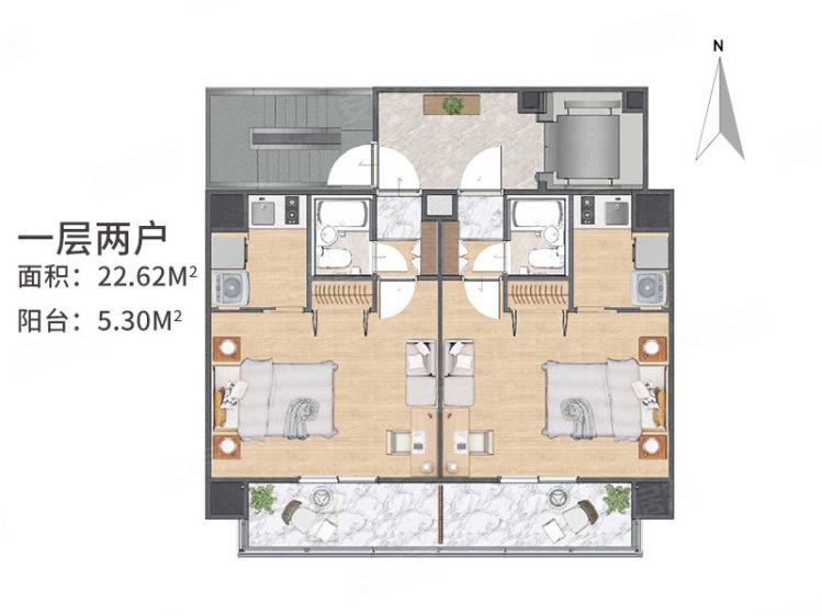 日本东京都荒川区¥416万东京香榭-一层两户 人气JR山手线 顶流城市核心区域新房公寓图片