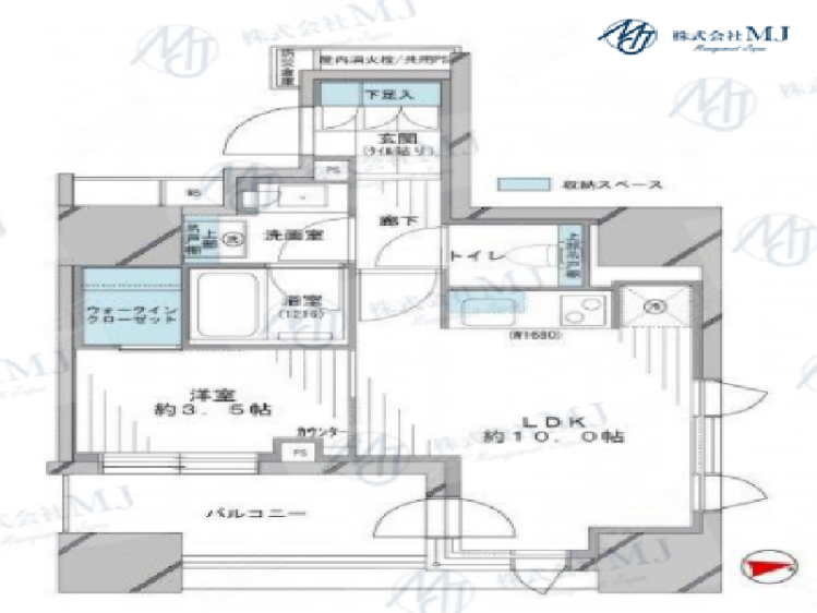 日本东京都约¥264万ブリリア秋葉原　306号室新房公寓图片