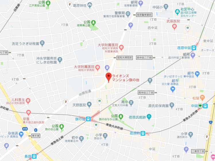 日本东京都约¥66万ライオンズマンション旗の台二手房公寓图片