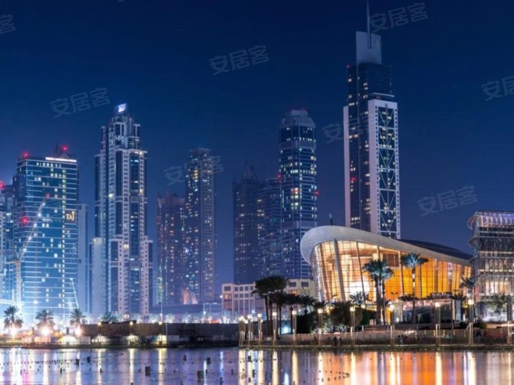 阿联酋迪拜酋长国迪拜约¥405～934万迪拜市中心格兰德大厦Grande，180度面向音乐喷泉新房公寓图片