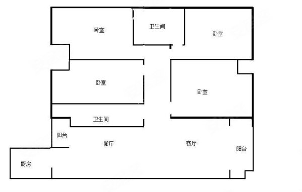 康城 经开区 凯怡半山送后花园南北通透 精装大四房 拎包入住