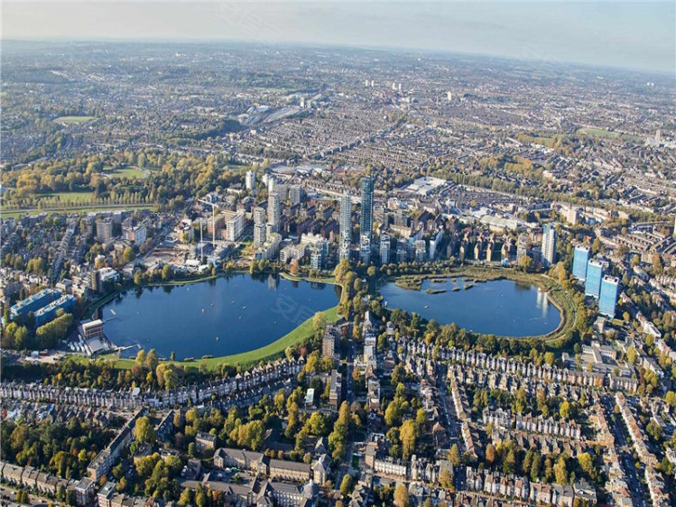 英国大伦敦约¥1336万稳定 北伦敦双湖绿洲绝美盛景新房独栋别墅图片