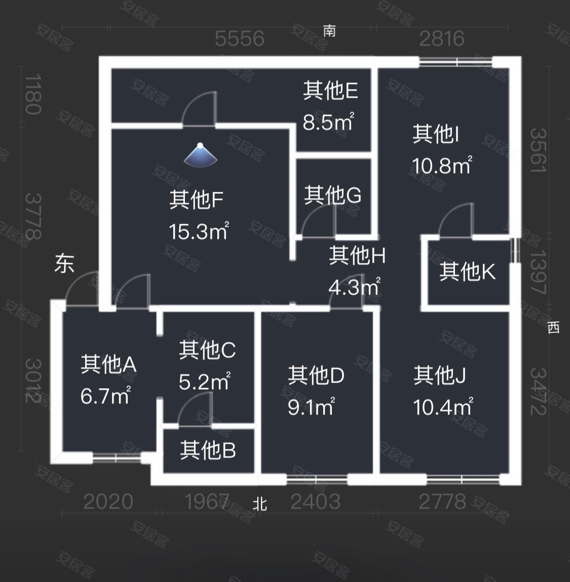 天立滨河苑3室2厅2卫105㎡南58万