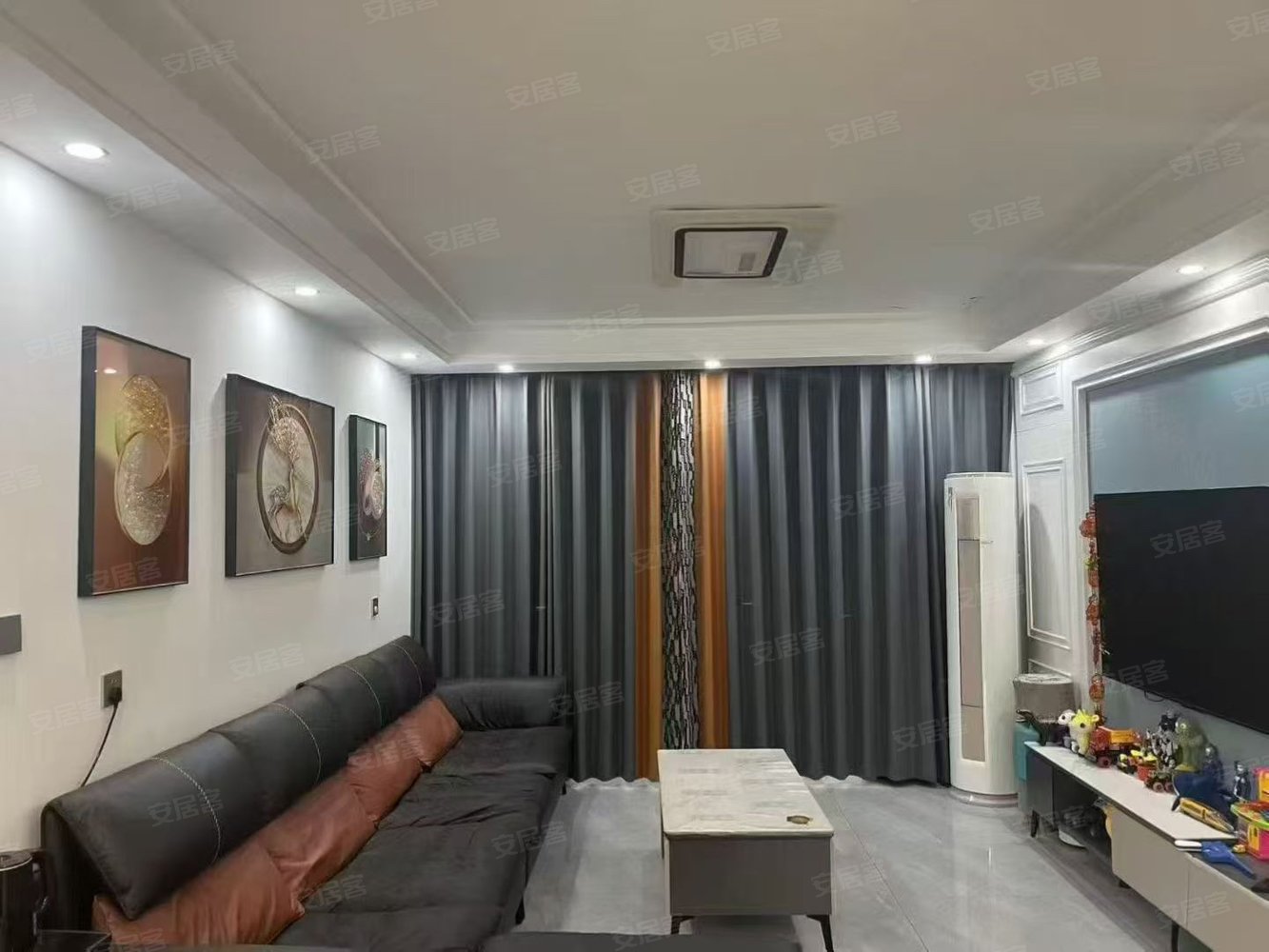 万腾观澜城2室2厅1卫95㎡南北59.5万