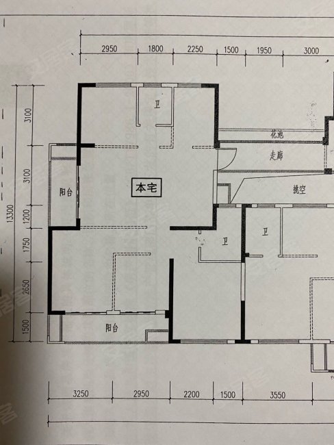 东泰枫韵嘉园4室2厅2卫140㎡南180万