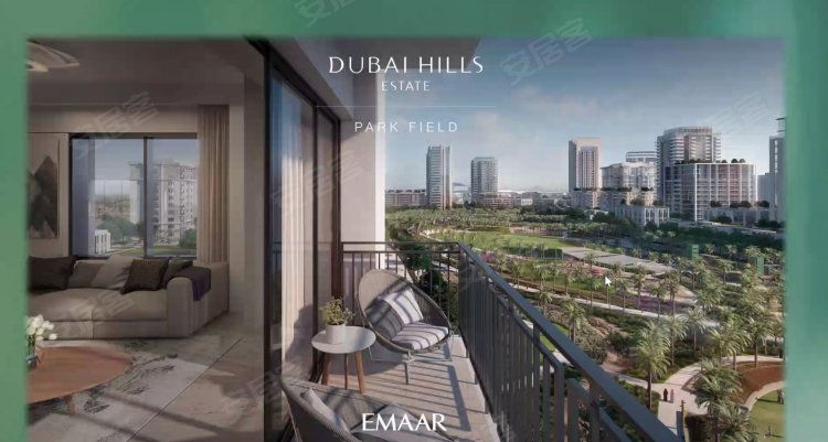 阿联酋迪拜酋长国迪拜约¥187～467万#迪拜房产 迪拜山庄 配套完善的社区Park Filed新房公寓图片