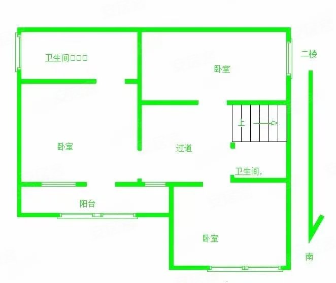 东昌首府5室3厅3卫260㎡南北488万