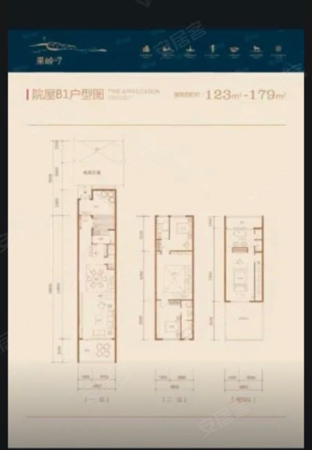 果岭75室3厅2卫220㎡南83.8万